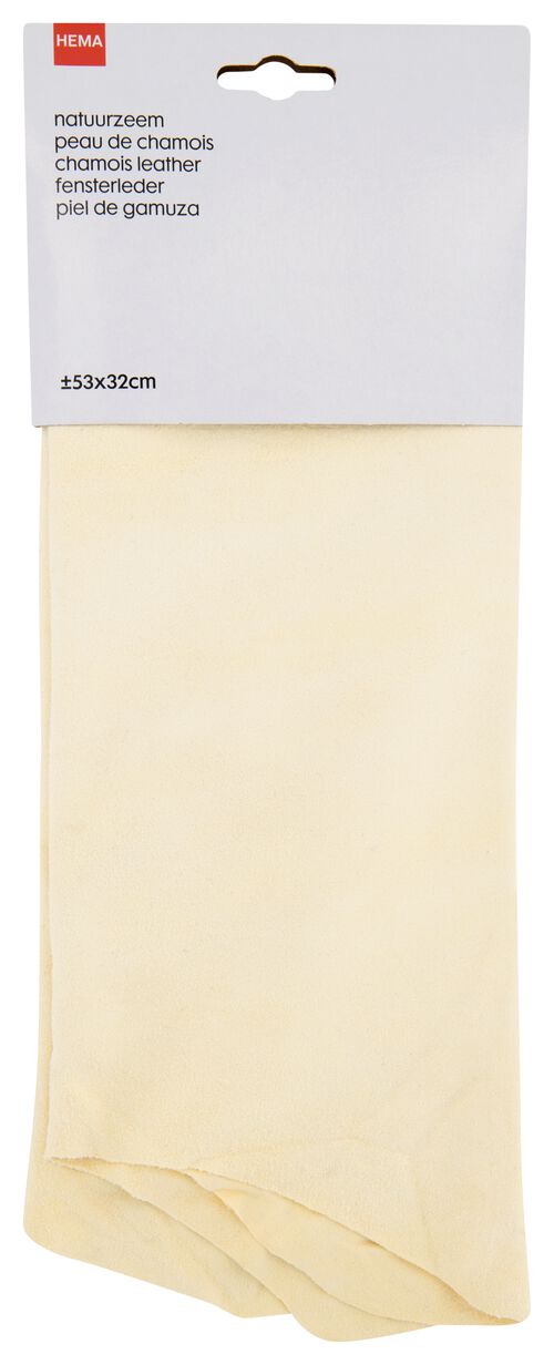 peau de chamois naturelle 53x32