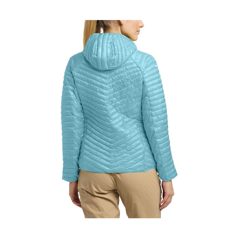 Haglöfs L.I.M Mimic Hooded Jacket Women Frost Blue