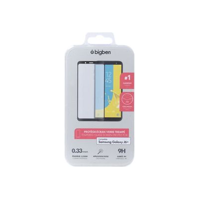 BigBen - protection d'écran - verre trempé pour Samsung J6+ 2018
