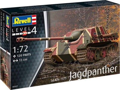 Revell - Sd.Kfz 173 Jagdpanther Tank Byggesæt - 1:76 - 03232
