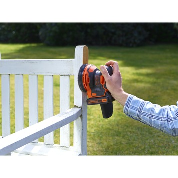 BLACK DECKER 18V excentrische accuschuurmachine BDCROS18-QW