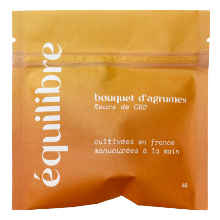 Equilibre Fleurs de CBD - Bouquet d'agrumes
