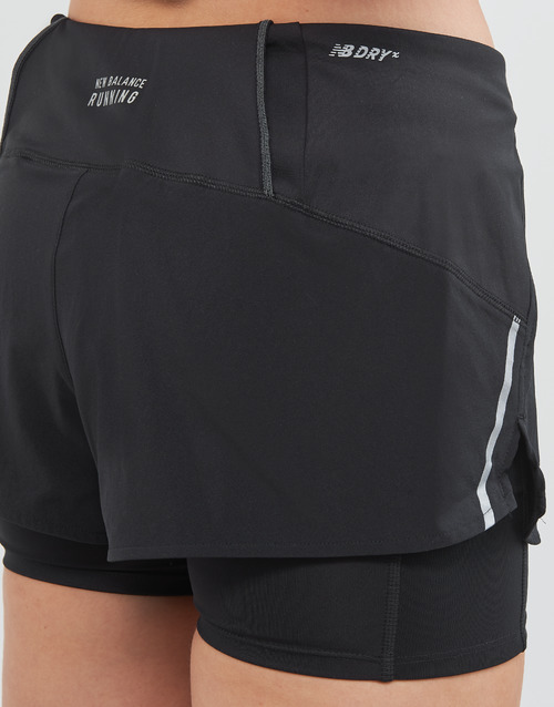 New Balance - IMPT RUN 2 IN 1 Negro