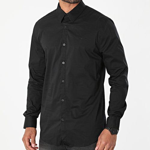 Chemise Manches Longues M1YH20-W7ZK1 Noir