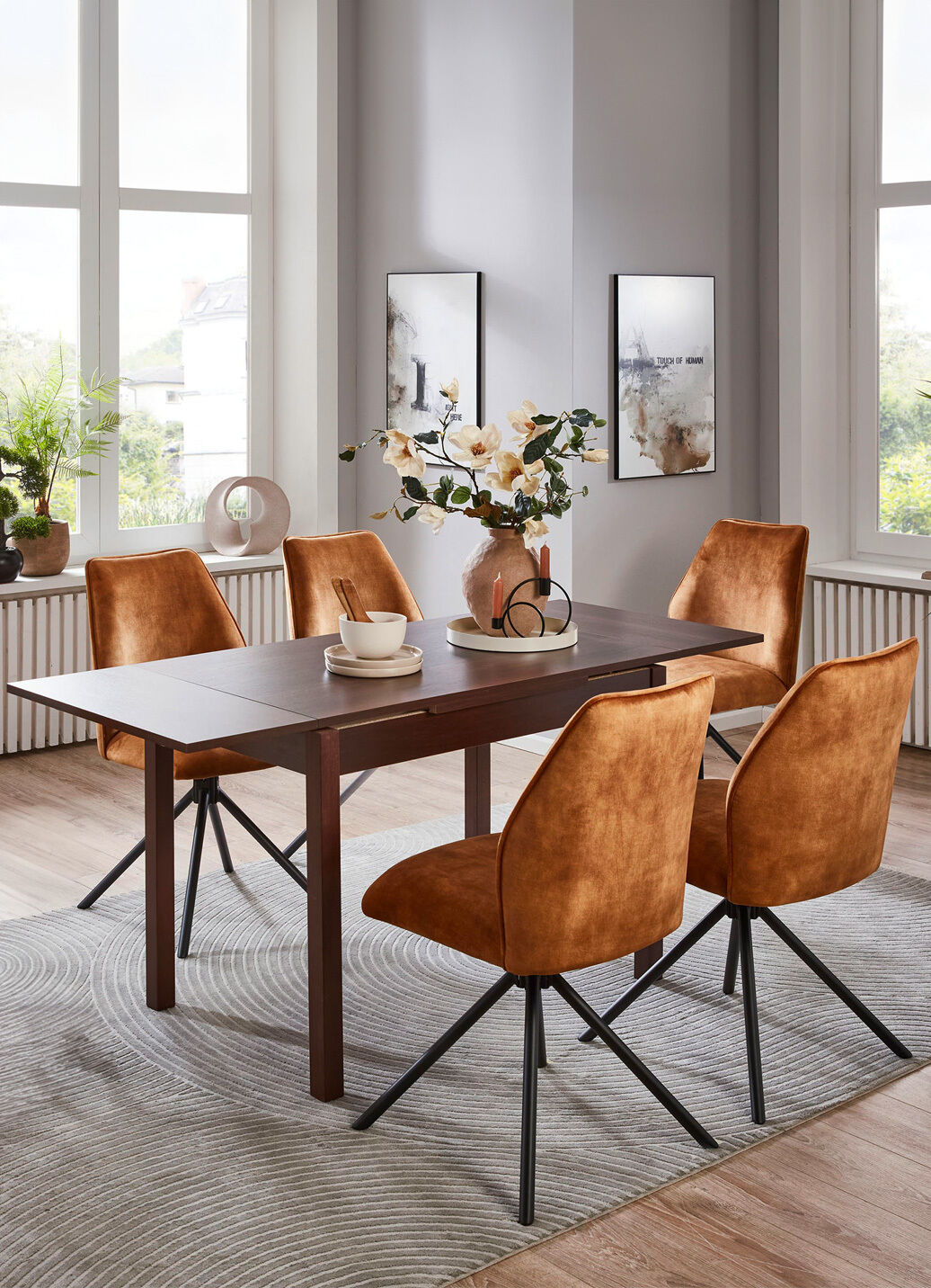 Moderne Stühle, 2er-Set