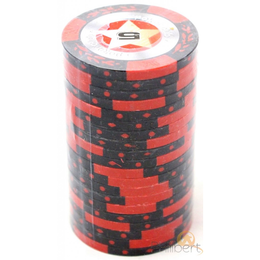 20 Jetons de poker Crown - Marqué 5