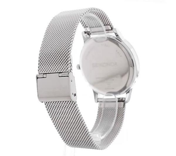 Sekonda Nordic 40mm Silver Watch Round Case White Dial