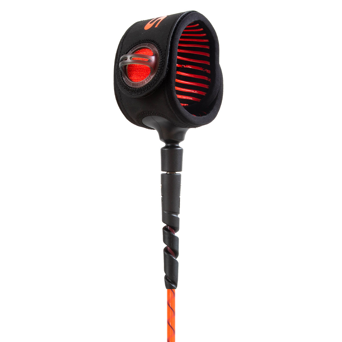 FCS Freedom HELIX leash 6'0 - All Round Natural / Black