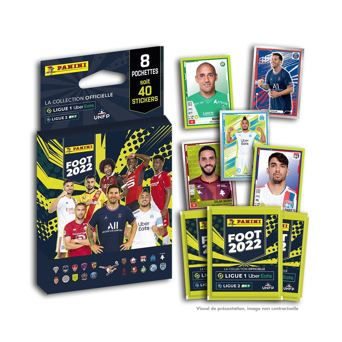Panini Foot 2022 - Blister 8 Pochettes