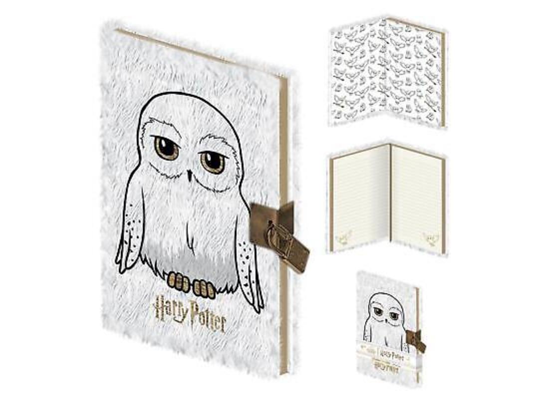 CADERNO FLUFFY C/CADEADO H.P.