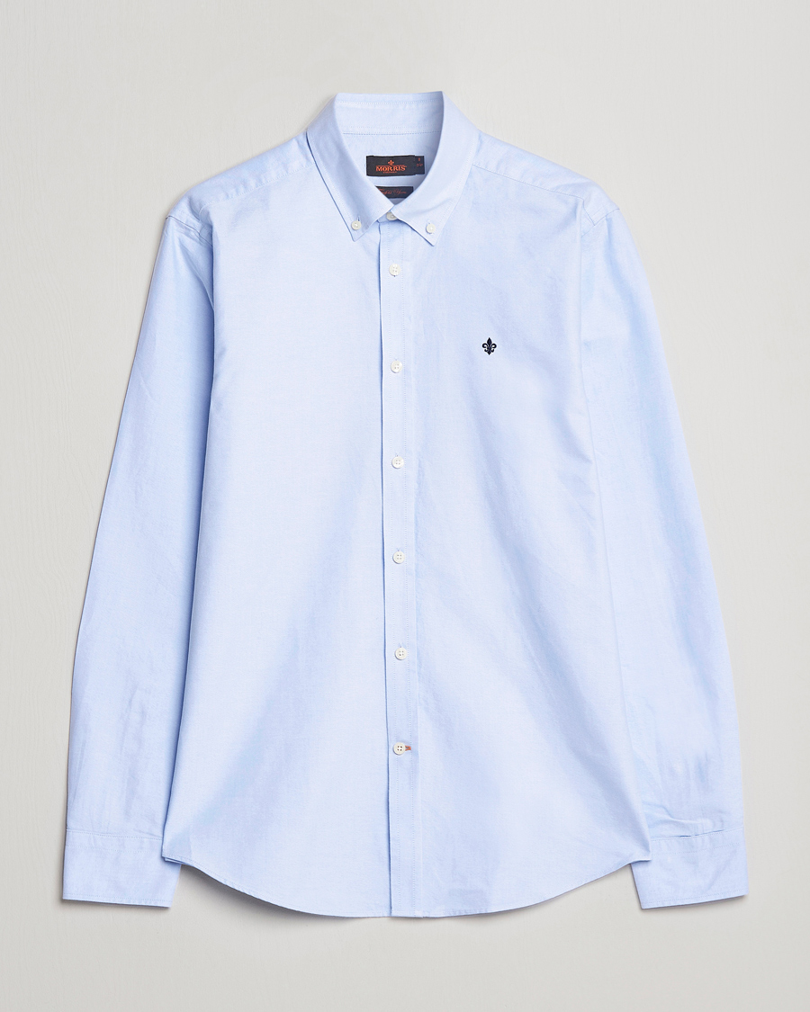 Morris Douglas Oxford Shirt Light Blue