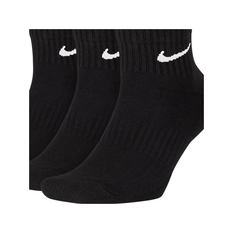 Chaussettes Nike x3 Everyday Mid Cushion (noir)