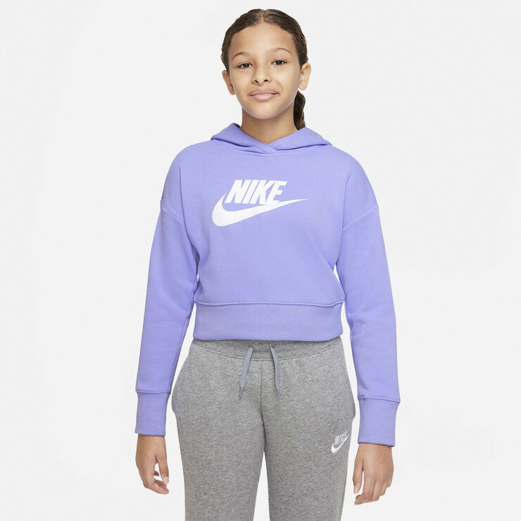 Nike Sportswear Club Cropped Haettetroje Lilla