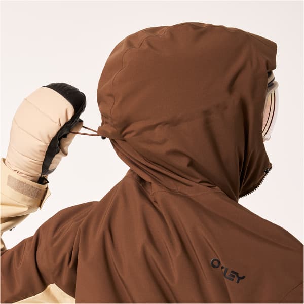 Veste de ski OAKLEY WMNS TNP TBT INSULATED ANORAK HUMUS/CARAFE