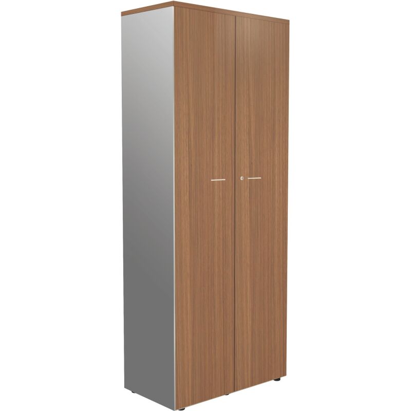 Armoire haute Essenzza/ Darwin  H 217 x L 86 x P 45 cm portes battantes
