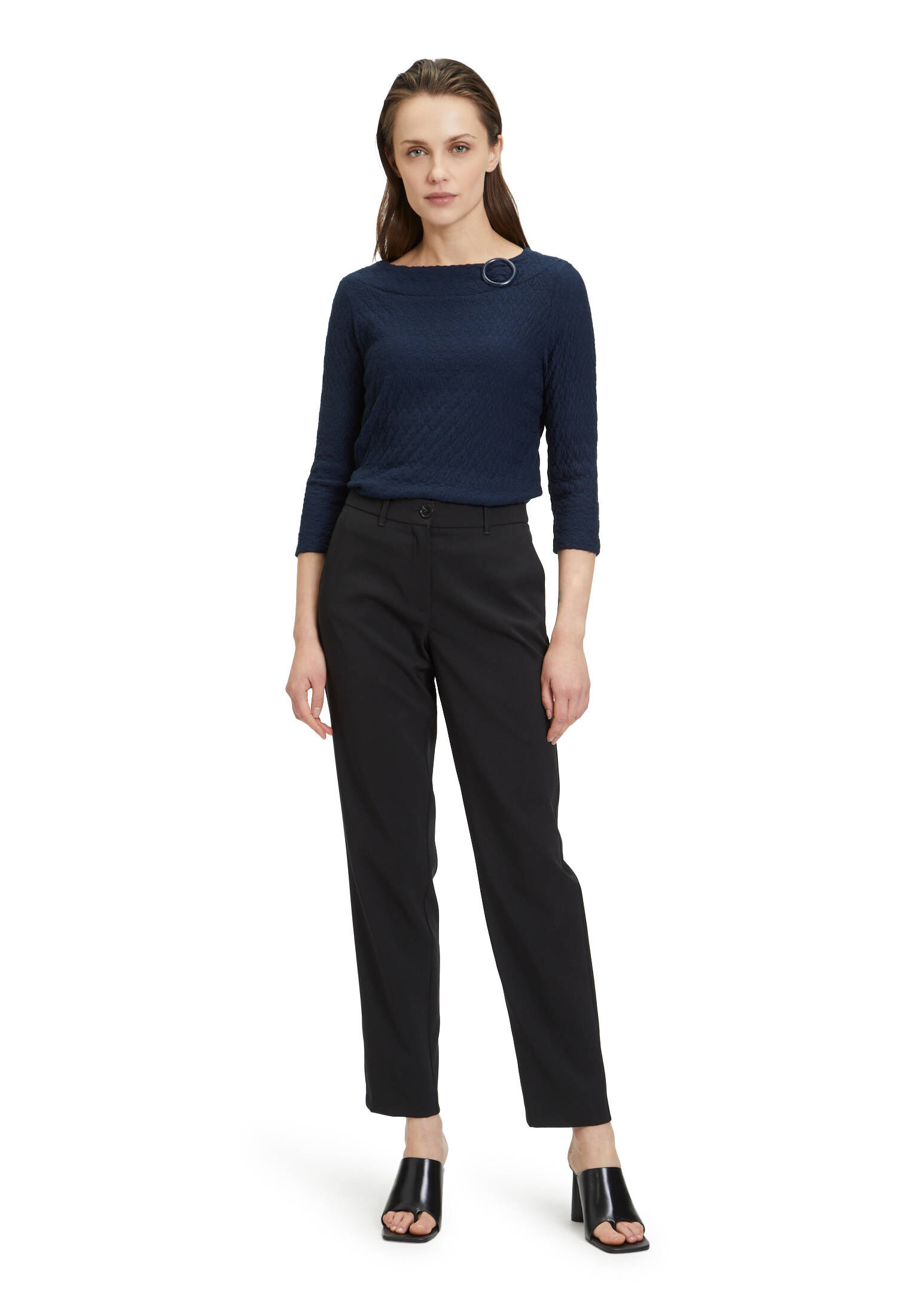 Betty Barclay| Damen Strukturshirt mit Schnalle