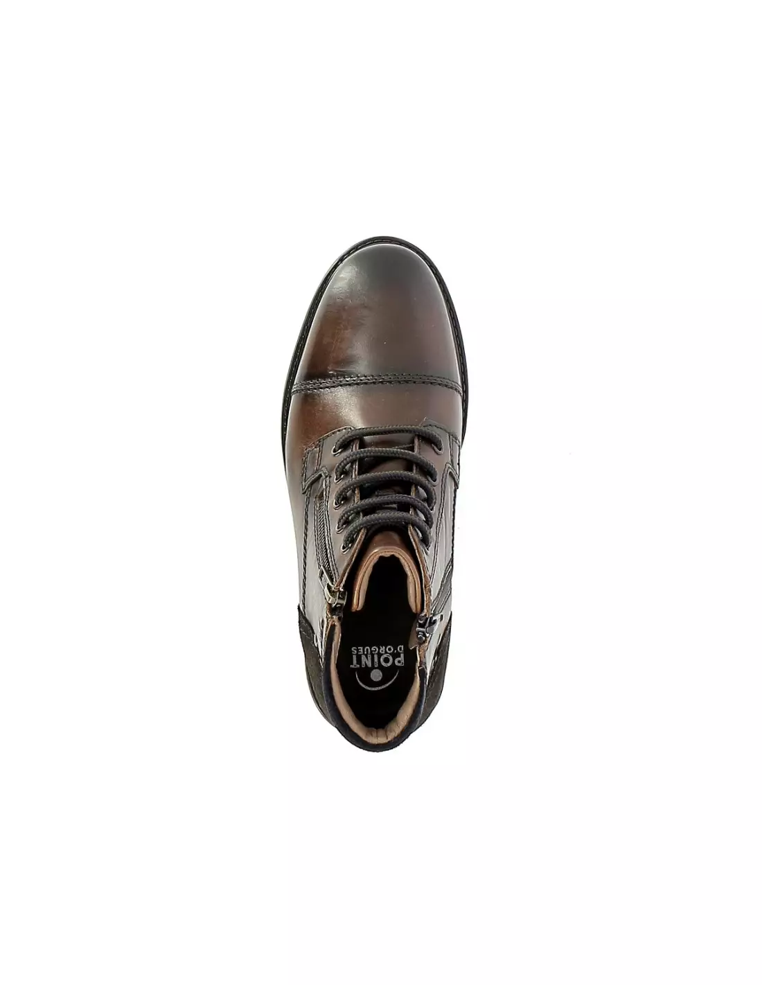 POINT D ORGUES HENRY - Bottines & boots Marron