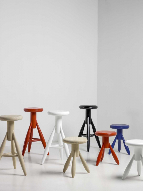 Artek Rocket barkruk zwart