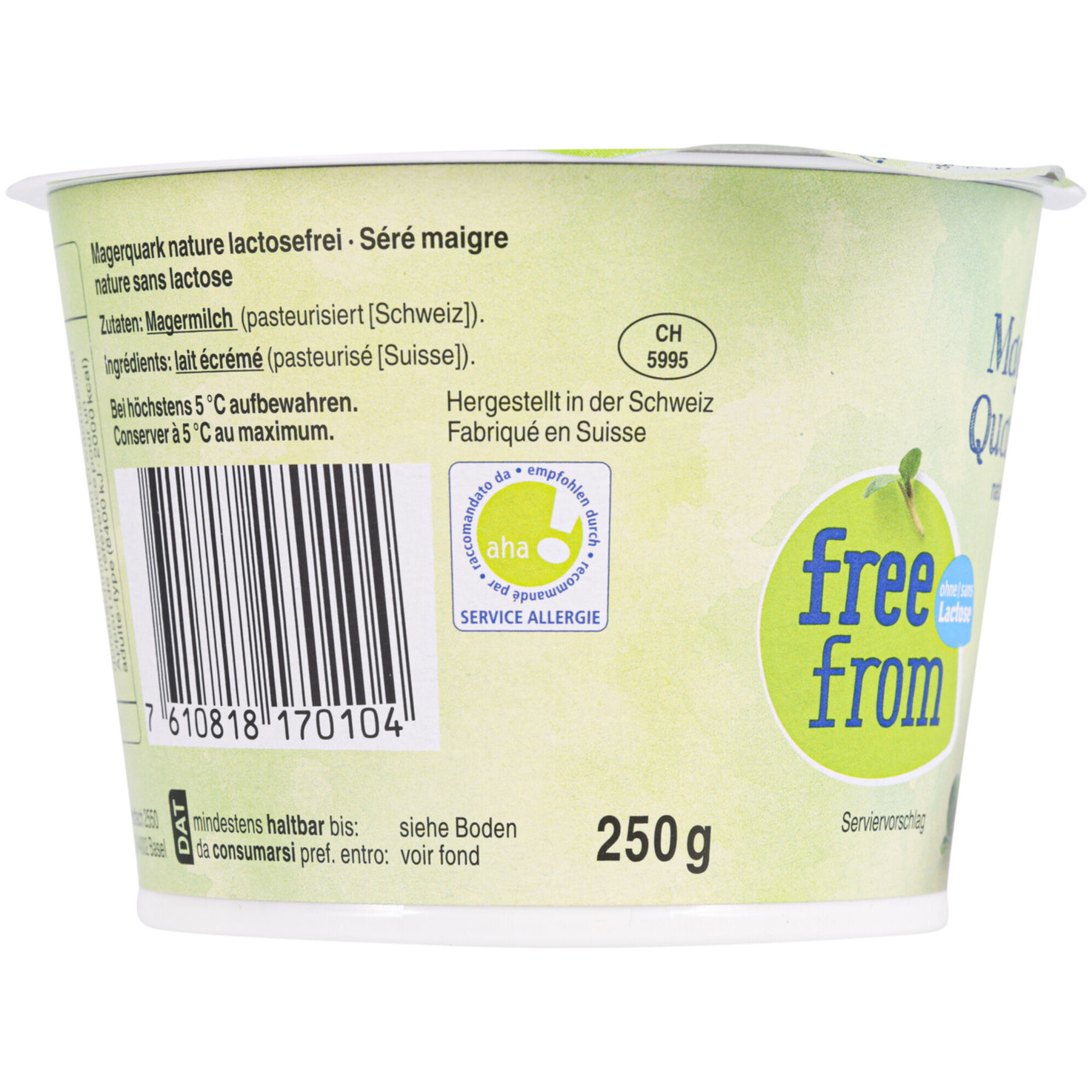 Free From Magerquark Nature lactosefrei