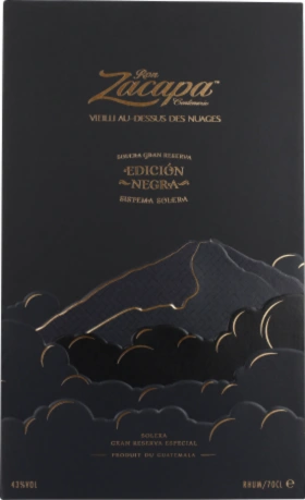 ZACAPA EDICIÓN NEGRA GIFTSET 70CL