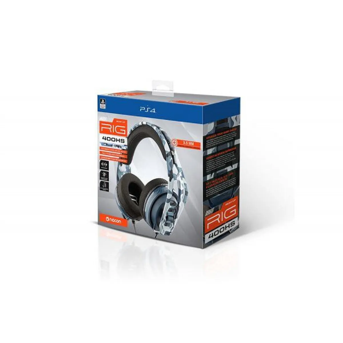 Plantronics Nacon RIG400HS - Bleu camo