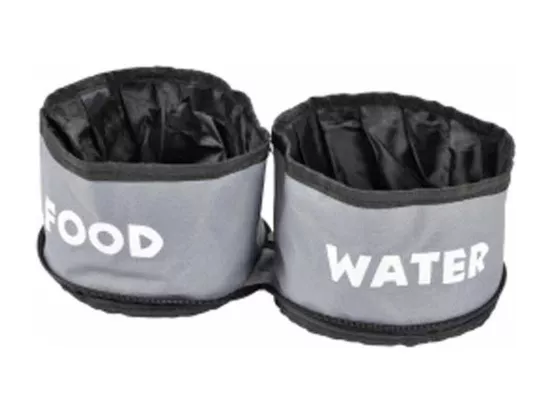 Lot de 2 Gamelles Chien & Chat 