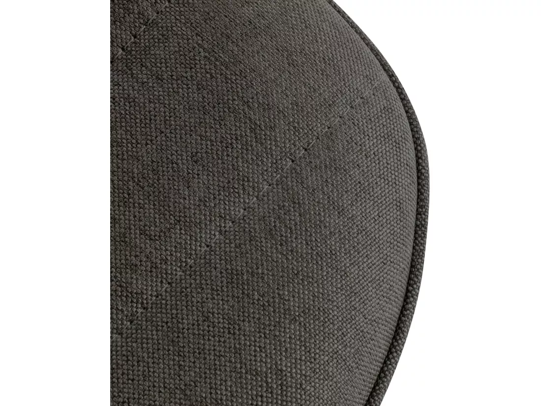 Tabourets de bar - Tissu & Métal - Taupe - Lex