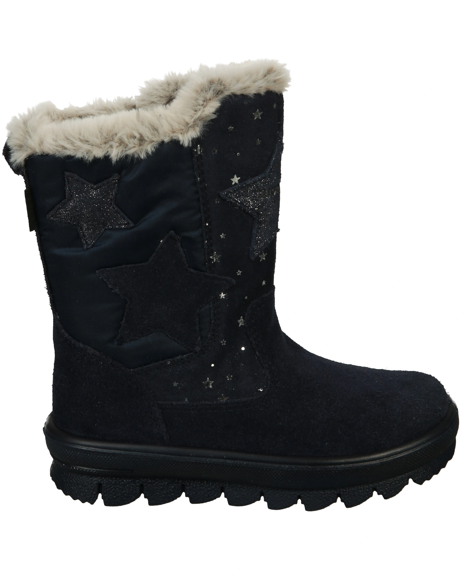 Stiefel FLAVIA - STAR gefüttert in blau