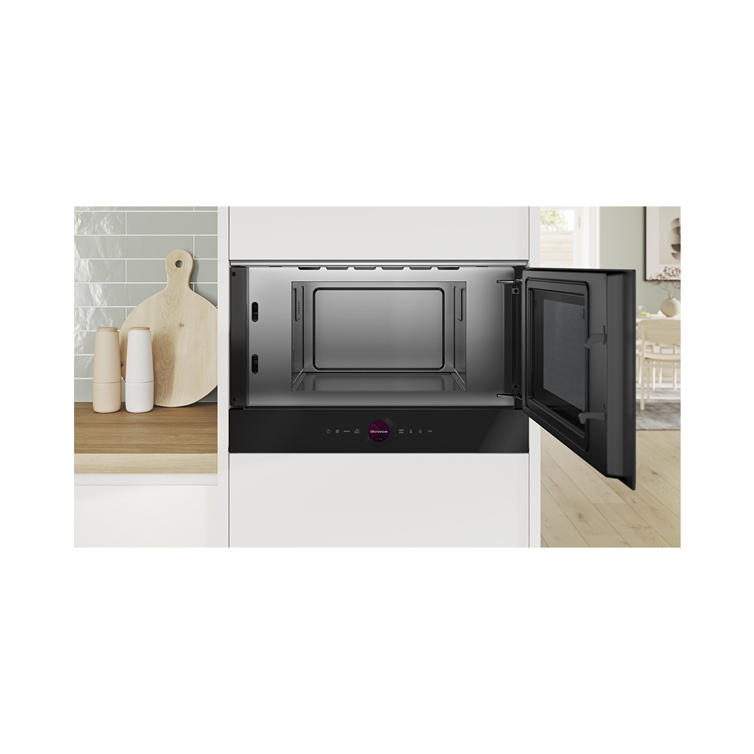 Bosch BFR7221B1 Einbau-Mikrowelle schwarz