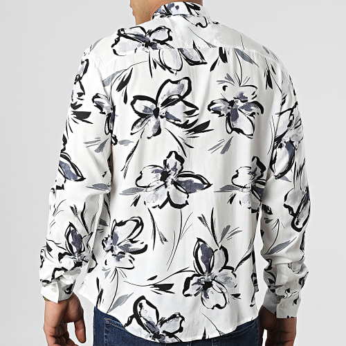 Chemise Manches Longues G-9034 Blanc
