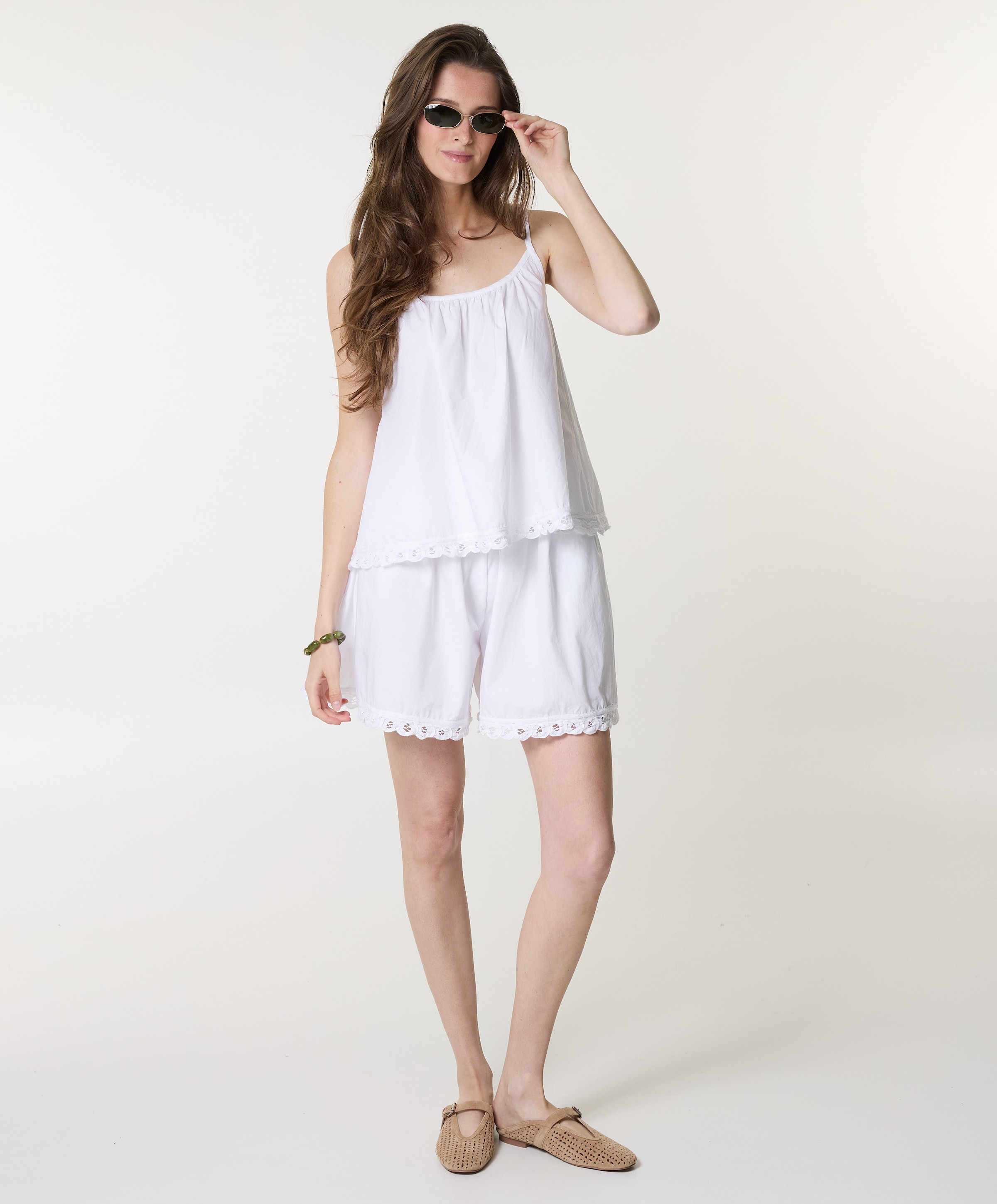 Boii VICTORIA dames korte broek onesize wit