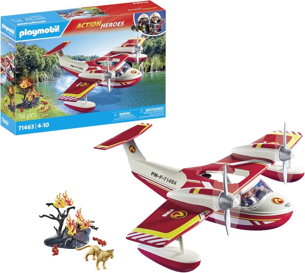 HYDRAVION AVEC POMPIER - 71463