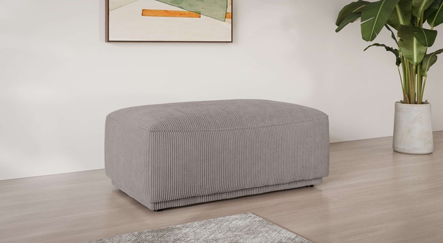s.Oliver Polsterhocker »EMMERIK Sitzhocker mit Wellenfederung, Masse B/T/H: 124,5/70,5/48 cm« hoher Sitzkomfort, gemütlich und modern, passend zur Serie Emmerik