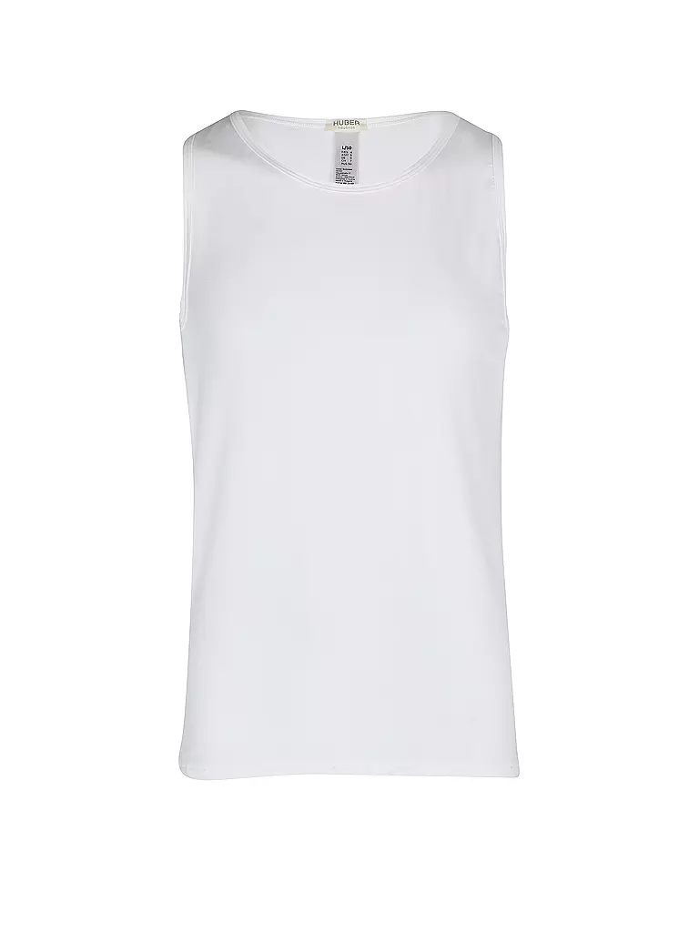 HUBER Tanktop weiss