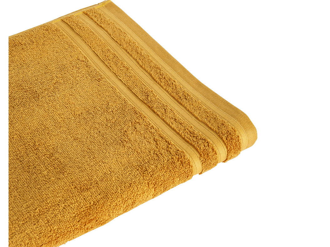TOALHÃO DE BANHO ACTUEL ALGODÃO 500G/M2 MEL 70X140CM