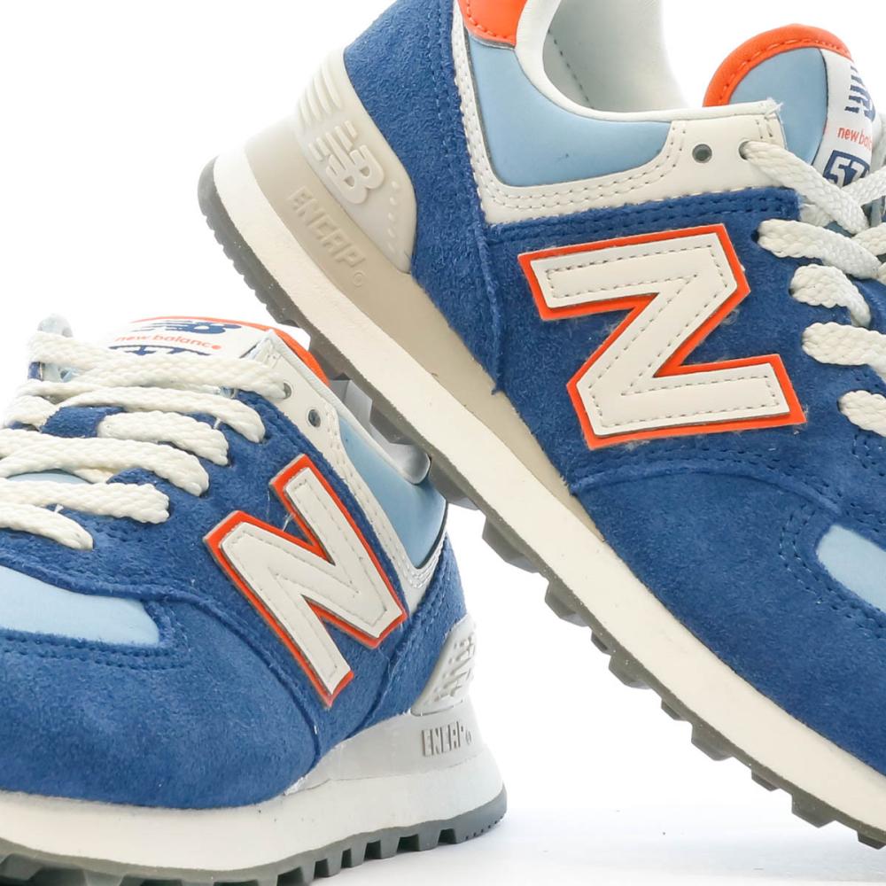 New Balance Baskets Marine Garçon New Balance 574