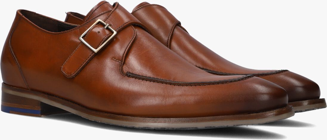 FLORIS VAN BOMMEL cognac floris van bommel nette schoenen sfm-30318