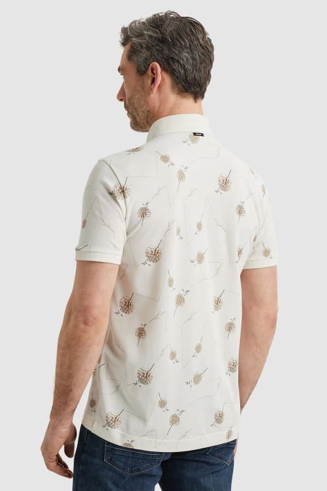 Vanguard ecru heren polo