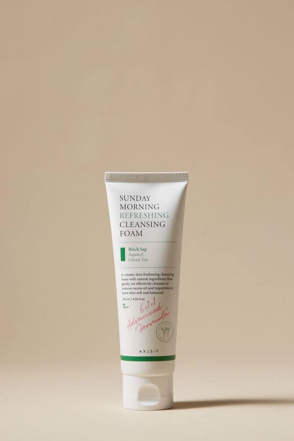 Axis-Y Sunday Morning Refreshing Cleansing Foam 120ml