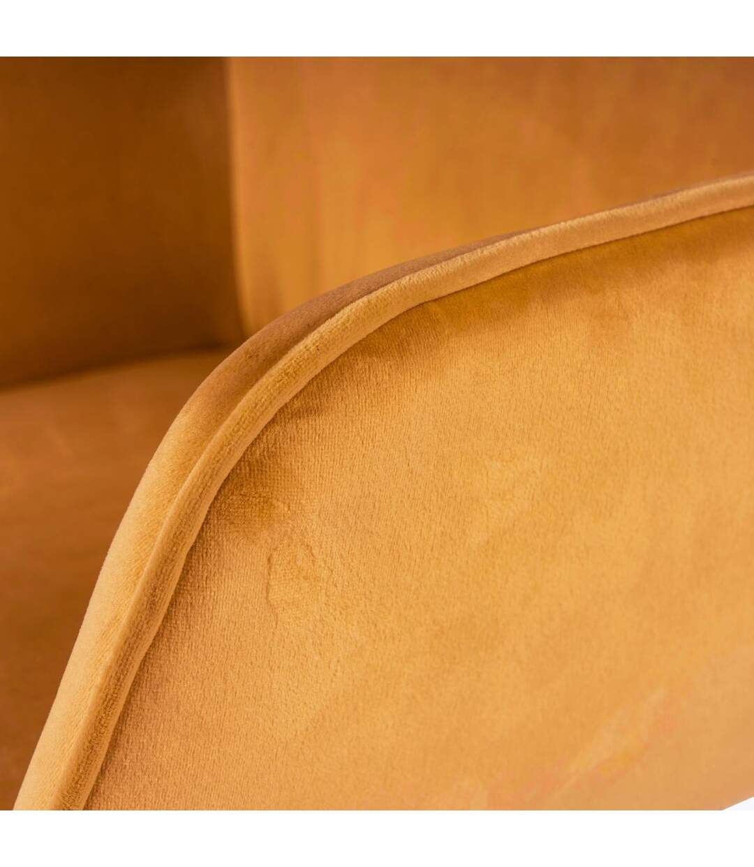 Fauteuil AJE en velours fait main