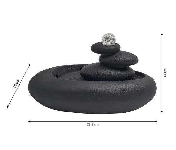 Dehner Polyresin-Zimmerbrunnen Kana mit