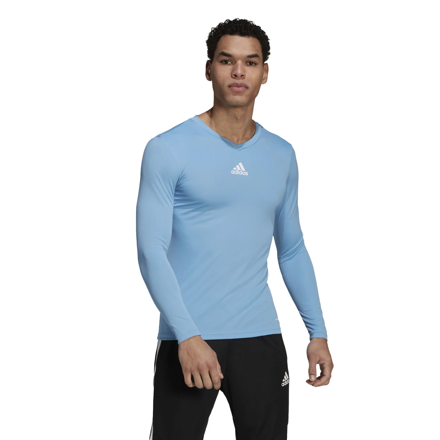 Adidas Team Ondershirt Lichtblauw