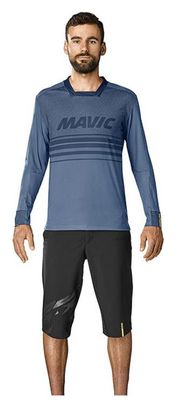 Maillot Manches Longues Mavic Deemax Pro Bleu