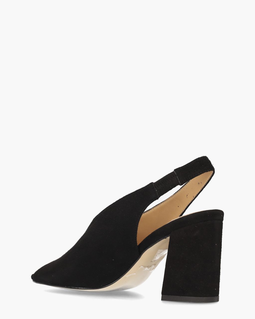 Di Lauro Rosette Zwart Dames Slingbackpumps
