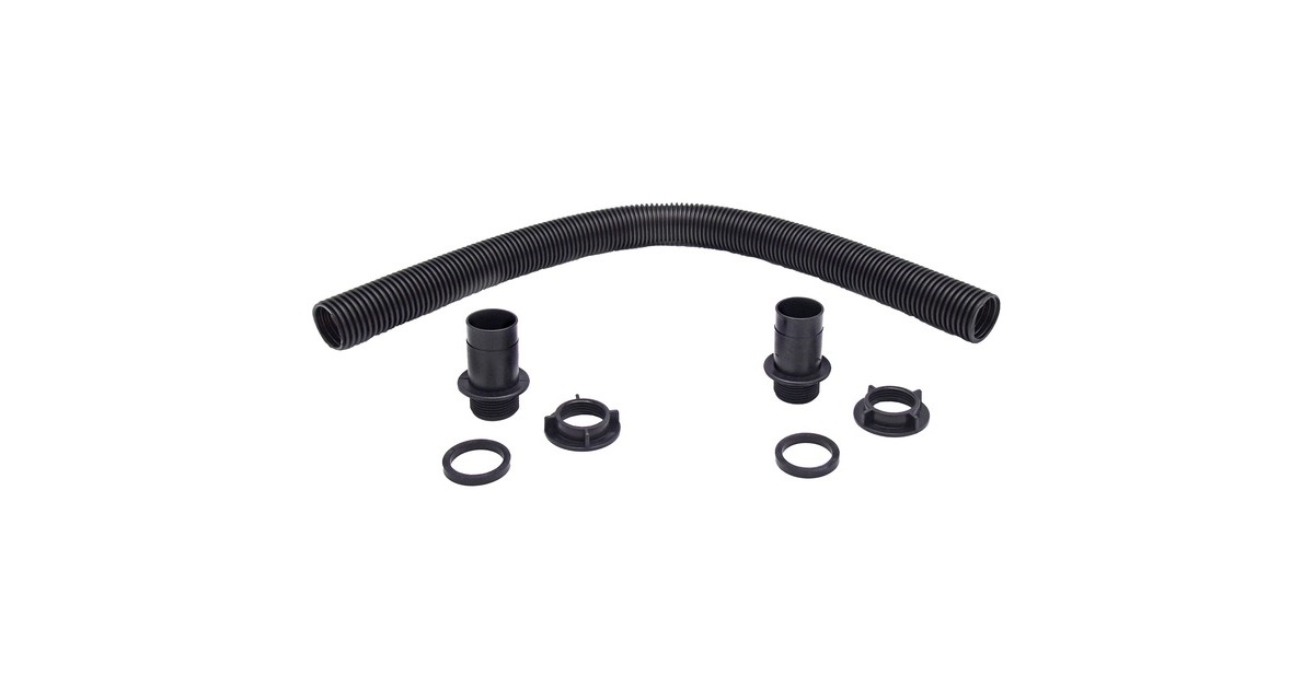 NatureRegentonverbindingsset connector  (Zwart)