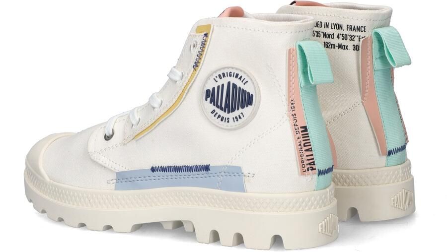 Palladium PAMPA~UNDERLAYER~~~~~~~~~~~~~~ Half-hoge schoenen Wit beige