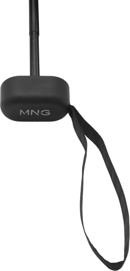 MANGO Plain folding umbrella Black