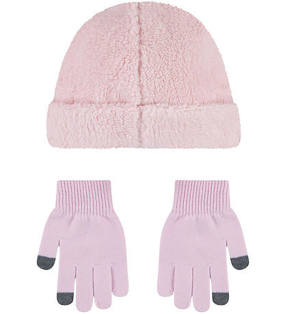 Nike Mütze/Handschuhe - Pink Schaumstoff