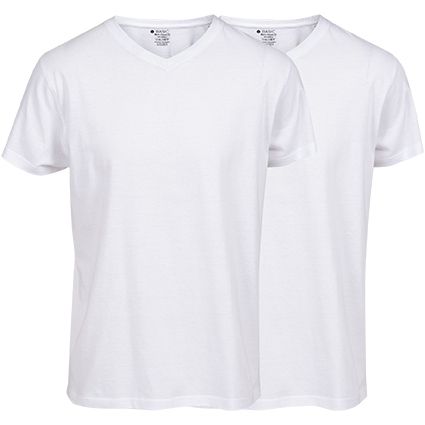 Casual T-shirt 2 pk V-hals