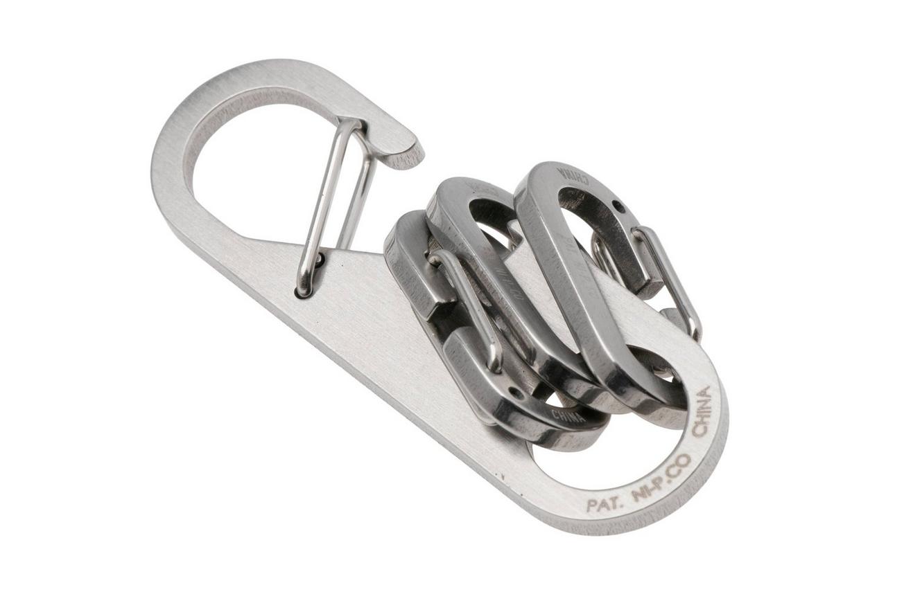 Nite Ize Z-Rack Keychain Bottle Opener N05401 sleutelhouder met flesopener en 3 karabijnhaken